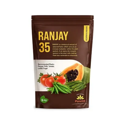 PONALAB Ranjay 35 (5 kg) Plant Growth Promoter & Micronutrient Formulation Water Soluble Essential Trace Elements