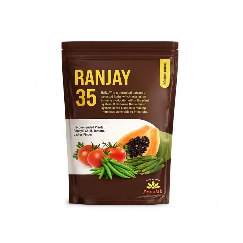 PONALAB Ranjay 35 (250 g) Plant Growth Promoter & Micronutrient Formulation for Enhanced Photosynthesis, Flowering, Crop Growth