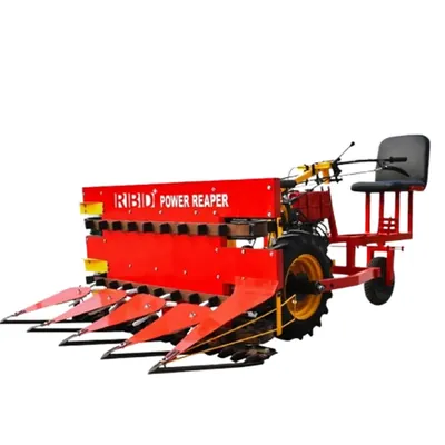 RBD 10 HP SPR-D10 Heavy Duty Self Start Power Reaper with Seat Harvesting Machine
