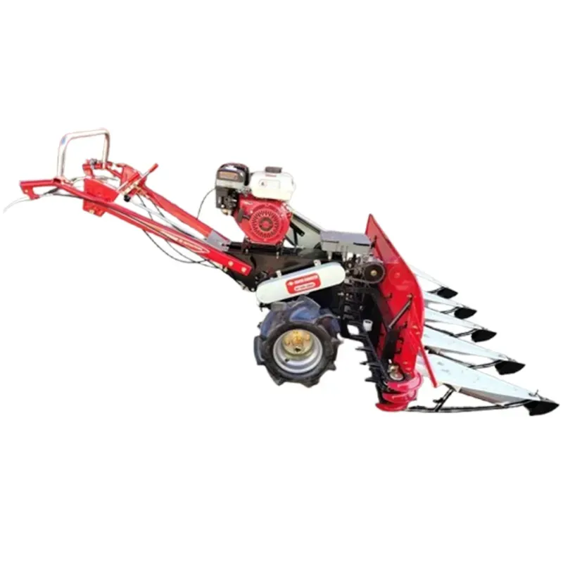 MITSUYAMA MY-SPR-1200G, 4 Row Self Propelled Reaper Machine / Crop Cutting Machine with 7 HP 4 Stroke 212 CC Engine For Short Crop