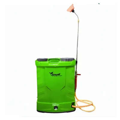 GROWELL Mosquler 12 V X 16 Ah, 16 L, Battery Operated Knapsack Sprayer with 3.8 kg Rechargeable Battery