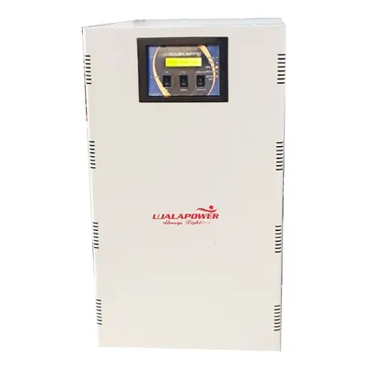 UJALA Hybrid Solar 10000VA 120 V Sine Wave MPPT Compact Inverter Designed for Residential Use