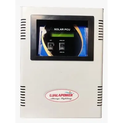 UJALA 5 kVA Hybrid Off Grid Solar MPPT 48 V Compact Inverter Designed for Residential Use