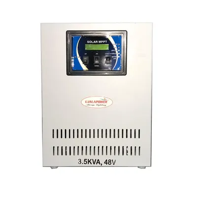 UJALA Hybrid Solar 3500VA 48 V Sine Wave MPPT Compact Inverter Designedfor Residential Use