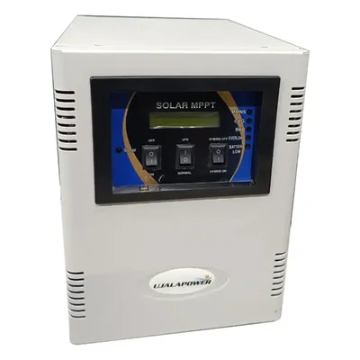 UJALA 2.5 kVA Hybrid Solar PCU, 24 V Sine Wave PWM Compact Inverter Designed for Residential Use