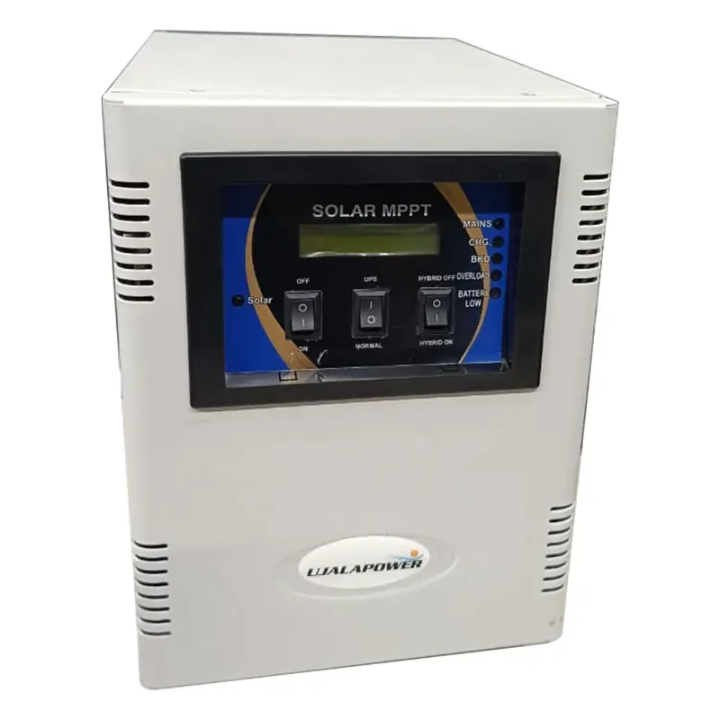 UJALA 2.5 kVA Hybrid Solar PCU, 24 V Sine Wave PWM Compact Inverter Designed for Residential Use