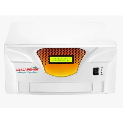 UJALA Hybrid Solar 1.1 kVA/12 V Sine Wave PWM Compact Inverter Designed For Residential Use