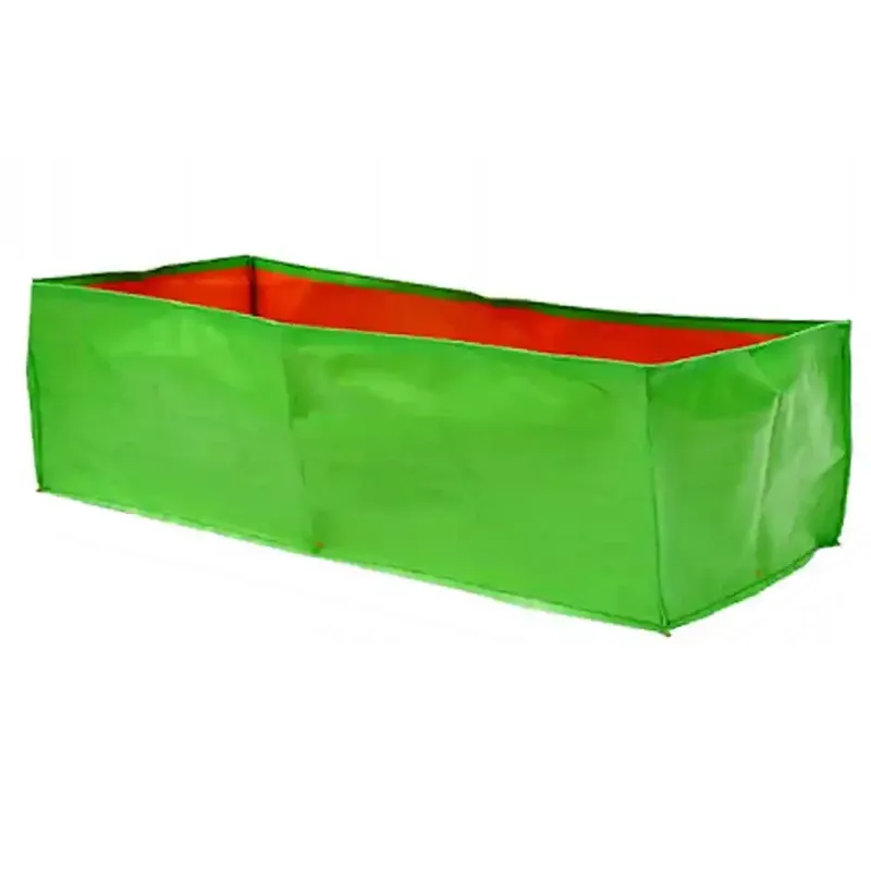 Gardeco 260 GSM UV Treated 50 pieces 24 x 12 x 6 Inch Rectangular HDPE Grow Bag for Home, Garden and Nursery