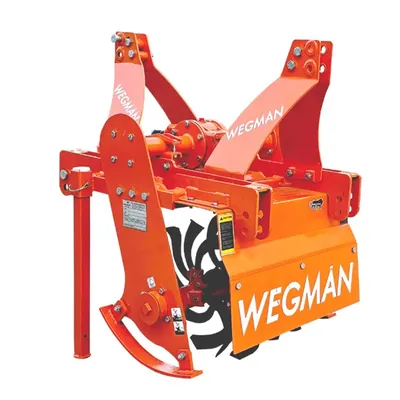 WEGMAN 4 ft Reverse Forward Rotavator with 30 Blades Suitable for 18 HP to 30 HP Tractors