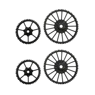 Dollss Soild Narrow Tractor Wheel Set, 1300*100 mm Front & 1800*100 mm Back for Boom Sprayer & Farming
