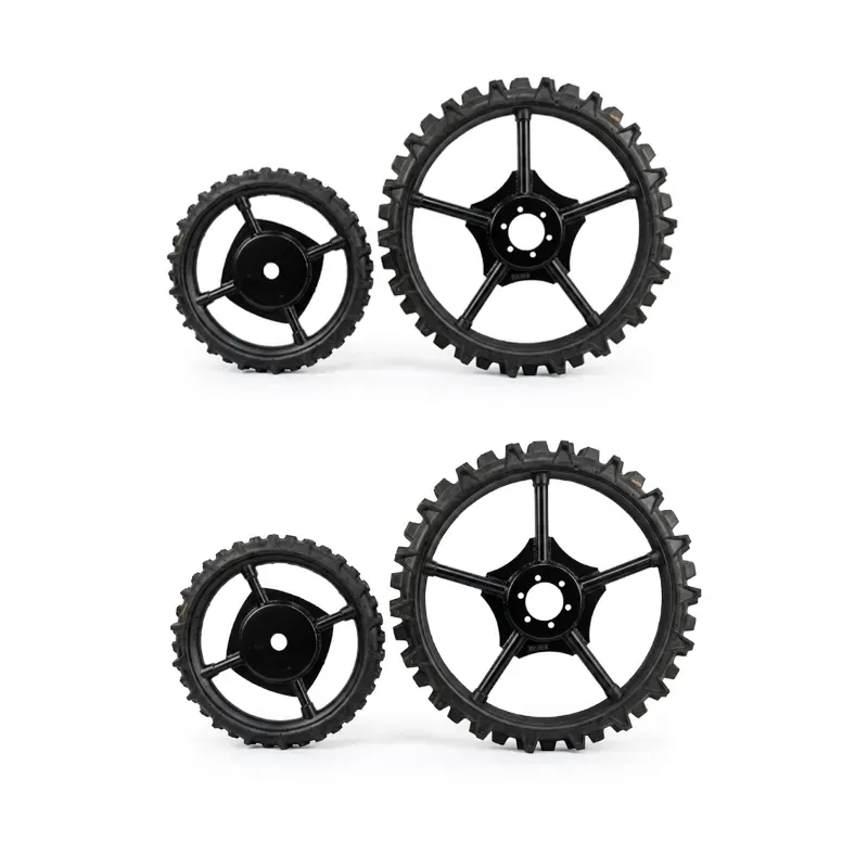 Dollss Rice Transplanter Tractor Wheel Set, 650*80 mm Front & 1300*100 mm Back for Rice Transplantation & Farming