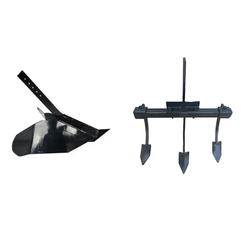 Power Weeder Adjustable Ridger and Adjustable 3 Tyne Cultivator Attachment Combo For 5 To 10 HP Power Tiller / Cultivator