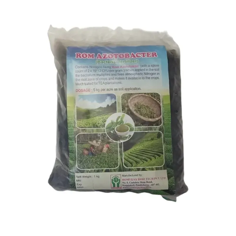 ROM Azotobacter Organic Biofertilizer, Enhances Soil Fertility and Improves Soil Structure, 1 kg