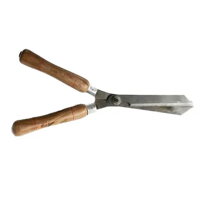 Garden Shears with Wooden Handle of 12 Inch Blade for Farming or Gardening