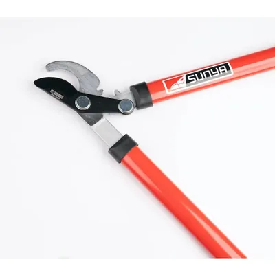 Sunya 125023 21 Inch Mini Gear Bypass Lopper Red with 40 mm cutting Dia for Professional Cutting and Trimming