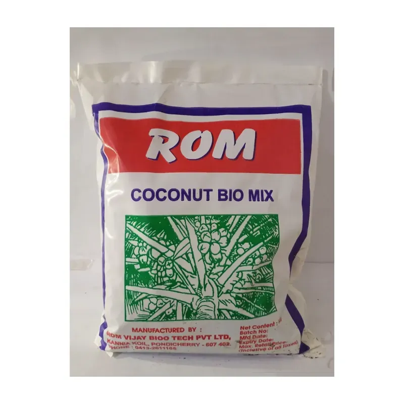 ROM Coconut Bio Mix 2-in-1 Biofertilizer, Organic Plant Growth Promoter, Improving Coconut Tree Health, 1 kg