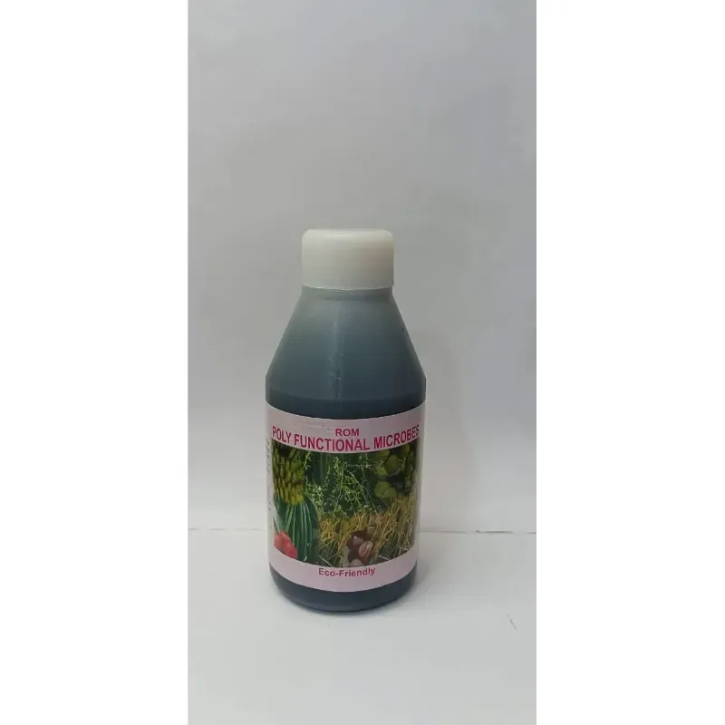 ROM Polyfunctional Microbes, Consortia Biofertilizer To Enhance Soil Health & Plant Growth, 250 ml