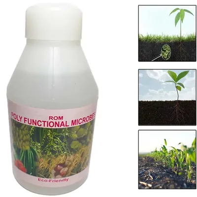 ROM 1 Litre Poly Functional Microbes (PFM), Highly Effective Bio-Fertilizer