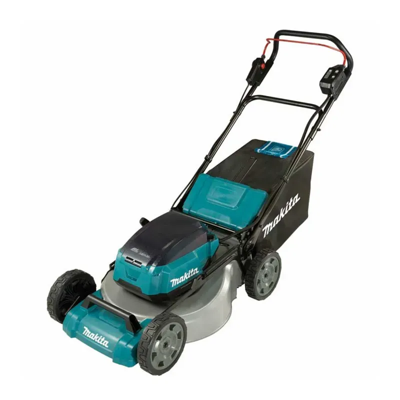 MAKITA DLM530PT4 18Vx2, 21 Inch Width Brushless 3-in-1 Cordless Lawn Mower With 2 Batteries & Charger