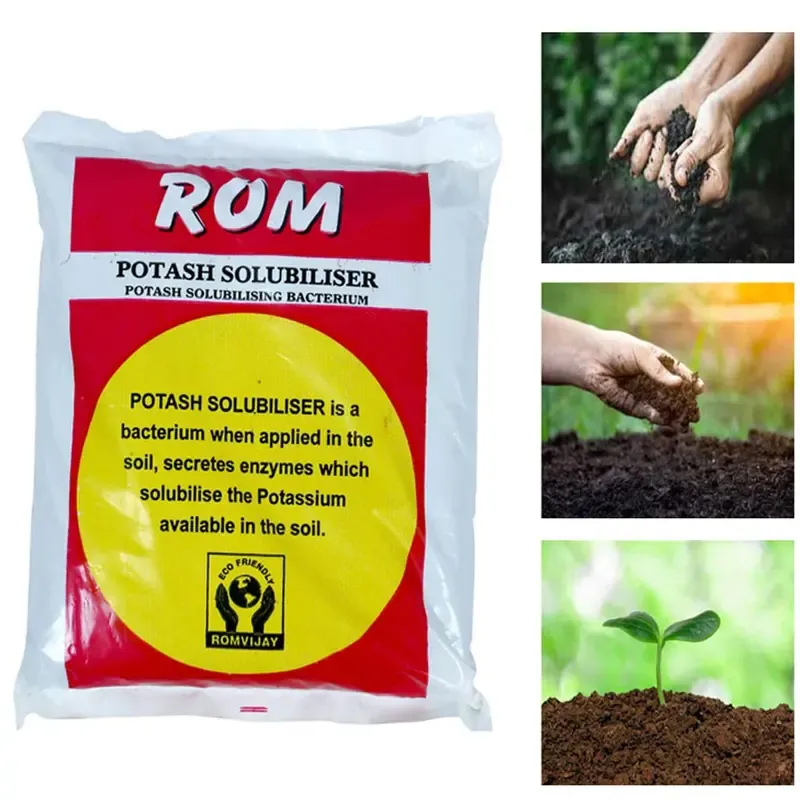 ROM 5 kg Potash Solubiliser, Bio Fertilizer, Plant Growth Promoter
