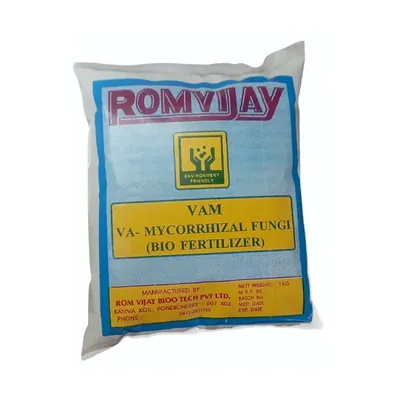 ROM Vam Mycorrhizal Biofertilizer Water Soluble, To Enhance Root Development And Nutrient Uptake, 1 kg
