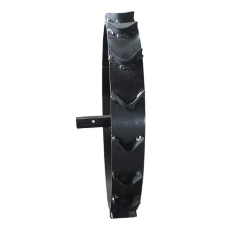 Mild Steel 1 Pc 21 Inch Big Iron Wheel for 7 to 12 HP Diesel Power Tiller (Wheel Type-Right Wheel)