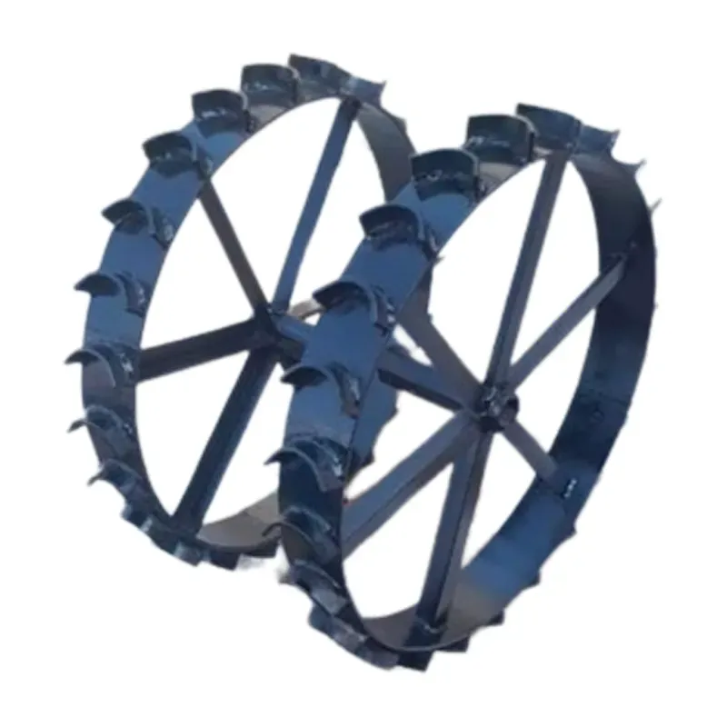 Heavy Duty 2 Pcs of 21 Inch Big Iron Wheel for 7 to 12 HP Diesel Power Tiller