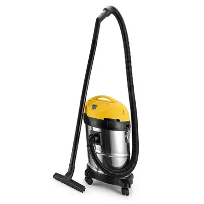 CLIF 1000 W Wet & Dry Heavy Duty Cleaning Stainless Steel Body Multi-Purpose High Suction Vacuum Cleaner VC-20