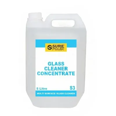 Surie polex 5 Litre Glass Cleaner Concentrate to clean TV screens, Computer Screens, Mirrors, Faders, and Windows etc.