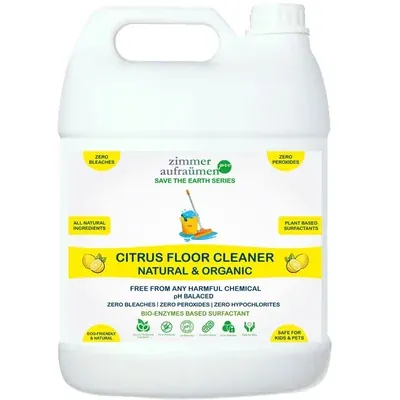 Zimmer 5 Litre Aufraumen Pro Floor Cleaner Liquid (Lemon)