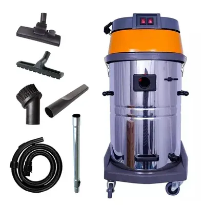 Driger 70 Litre, 3000 W Double Motor Wet & Dry Vacuum Cleaner With All Accessories