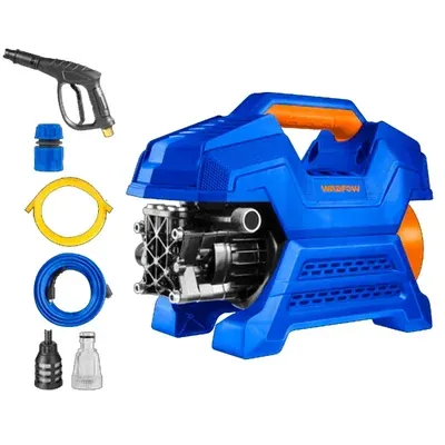 Wadfow 80 Bar, 1300 W, Copper Motor Pressure washer with Accessories (WHP1A13)