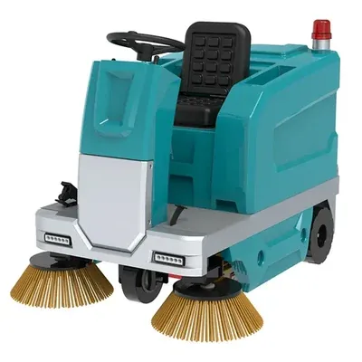 Kruger 90 Litre Tank Capacity Battery Operated Industrial Sweeping Machines (Without Roof) (KV-1400)