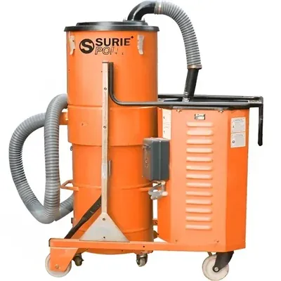 Surie polex 95 Litre Dust Collector With 5 HP Motor, 75 mm Suction Inlet