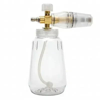 Heavy Duty 1 L Professional Transparent Foam Cannon Snow Lance Bottle