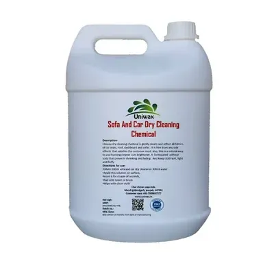 Uniwax 5 L Car and Sofa Dry Cleaning Chemical Concentrate