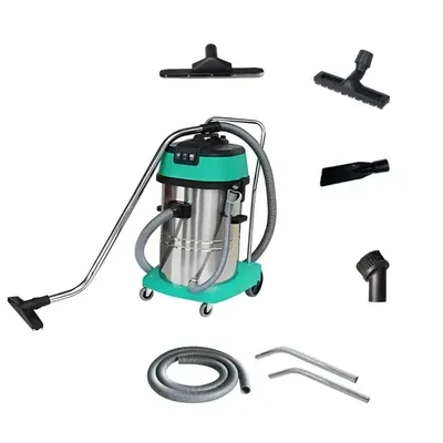Bharti Multiclean 80 L Wet & Dry Vacuum Cleaner With Triple Motor (Dual stage) With 1 Year Warranty