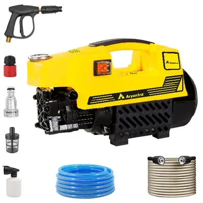 Aryantra 1300 W, 100 Bar High Pressure Washer with all Required Accessories (AY-PWIH-060)