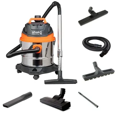 Shakti Technology 25 Litre 1400 W Wet and Dry Vacuum Cleaner, 17 kPa Suction Power (VC-91)
