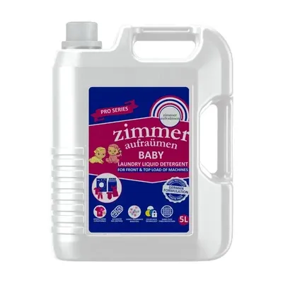 Zimmer 5 Litre Aufraumen Pro Baby Laundry Detergent Liquid For Top Load & Front Load Machine