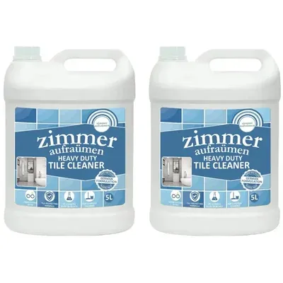 Zimmer Aufraumen (5 Litre x 2 Pcs) German Formulation Heavy Duty Tile Cleaner