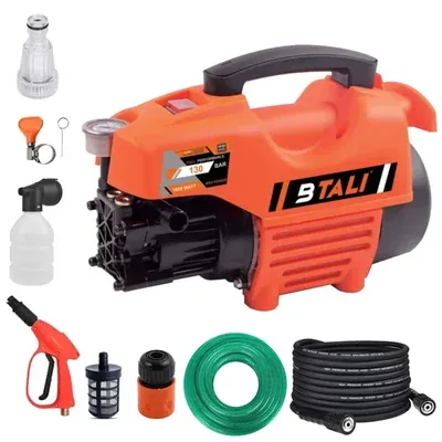 BTALI 1600 W 130 Bar High Pressure Washer With All Required Accessories, 10 LPM Flow Rate (BT 1000 HPW)