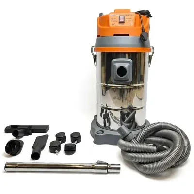 GT Shakti 1600 W 50 L GOLD Wet & Dry Vacuum Cleaner with Copper Motor & Stainless Steel Tank GTG-50