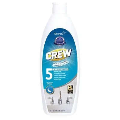 Diversey Crew 500 ml Abrasive Surface Cream Cleanser for Stainless Steel & Porcelain Spot Cleaning