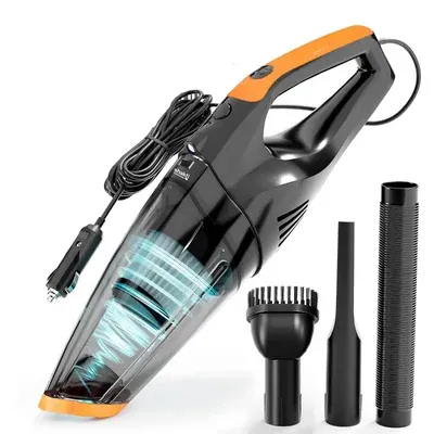 Shakti Technology 100 W Hand Held Portable Car Vacuum Cleaner, 4500 PA Powerful Suction (Cyclone)