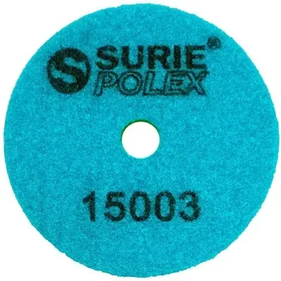 Surie polex 4 Inch 7 Types High Grit Diamond Abrasive Spongy Pad DCB4 (21 Pcs Set)