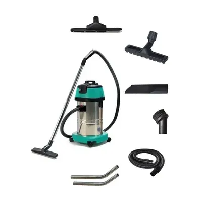 DELUXE 30 L 1200 W SS Body Professional Wet & Dry Vacuum Cleaner