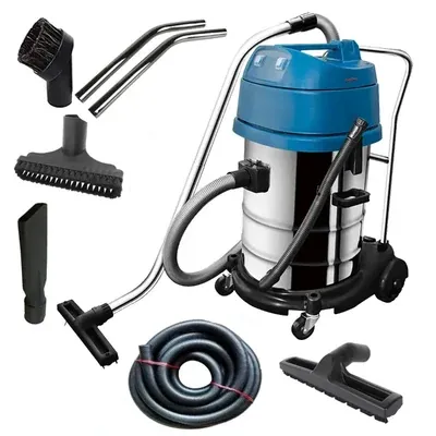 DONGCHENG 60 L, 2300 W Commercial Wet and Dry Vacuum Cleaner With all Accessories (DVC60)
