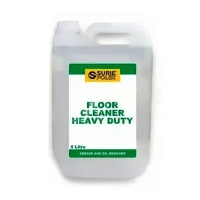 Surie polex 5 Litre Citrus Fragrance Heavy Duty Grease & Oil Remover Floor Cleaner