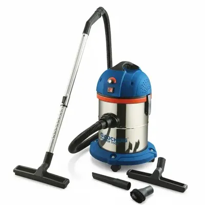 Gaocheng 25 Litre GC-VC25 L Stainless Steel Wet & Dry Vacuum Cleaner With 1400 W Copper Motor